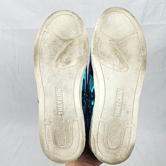 Tretorn Camden 5 Aqua Iridescent Sneaker - Picture 6 of 8